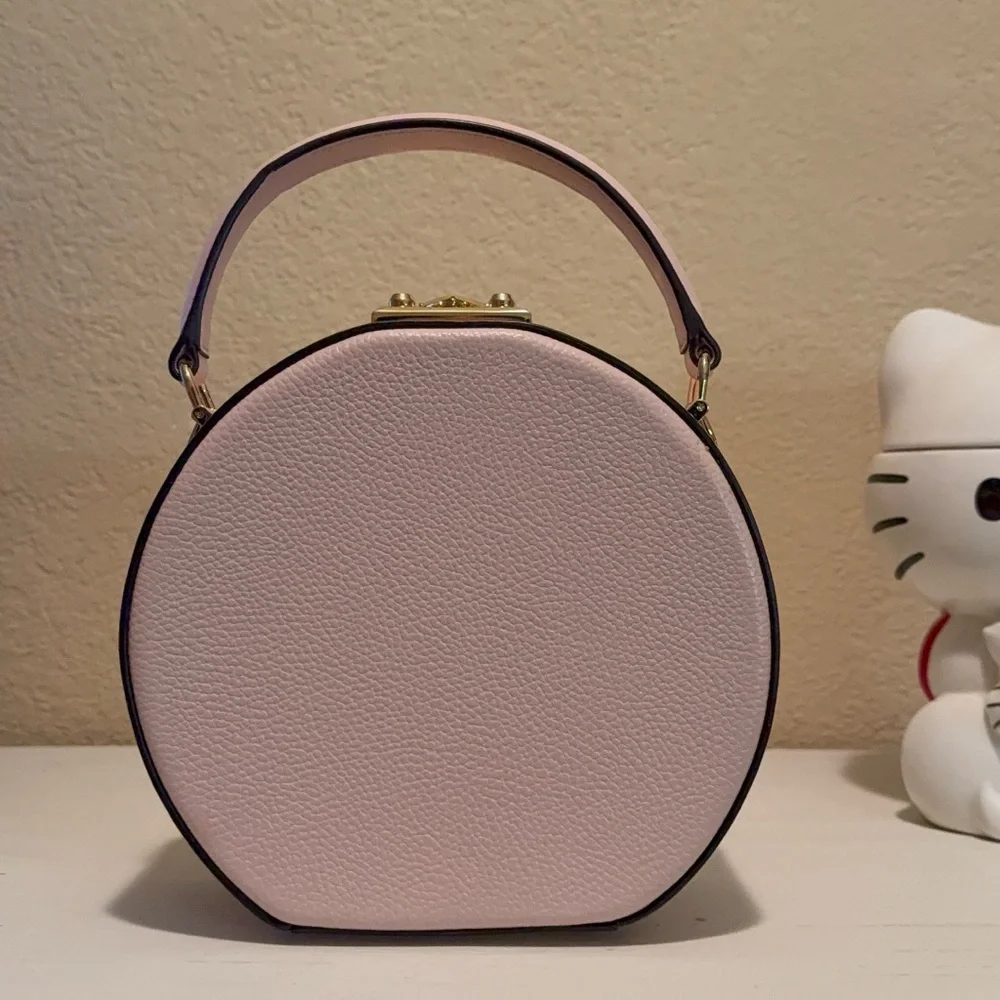 Michael Kors Pink Round Hand Bag
